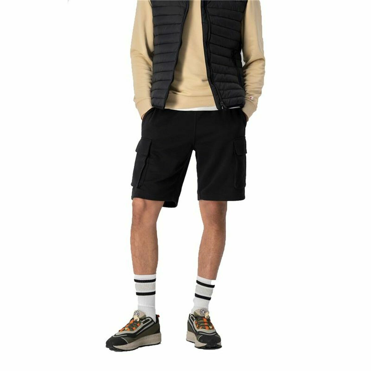 Sports Shorts Champion Cargo  Black-17